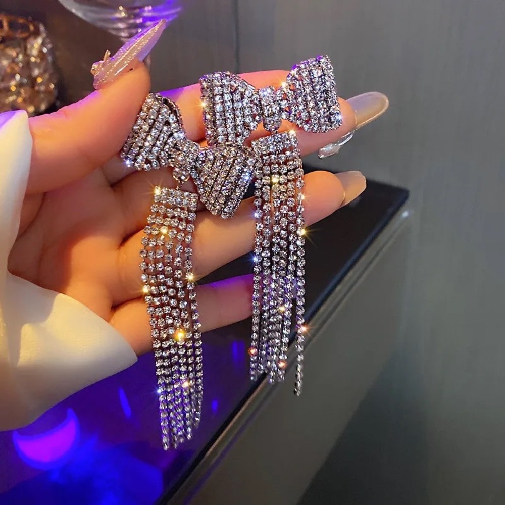 Bow knot earrings fashion luxury jewelry jewelry accessories